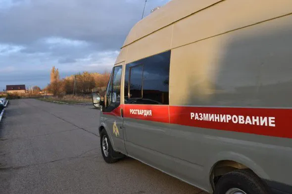На проезжей части Уфа-Благовещенск Росгвардейцы обследовали снаряд, обнаруженный гражданином