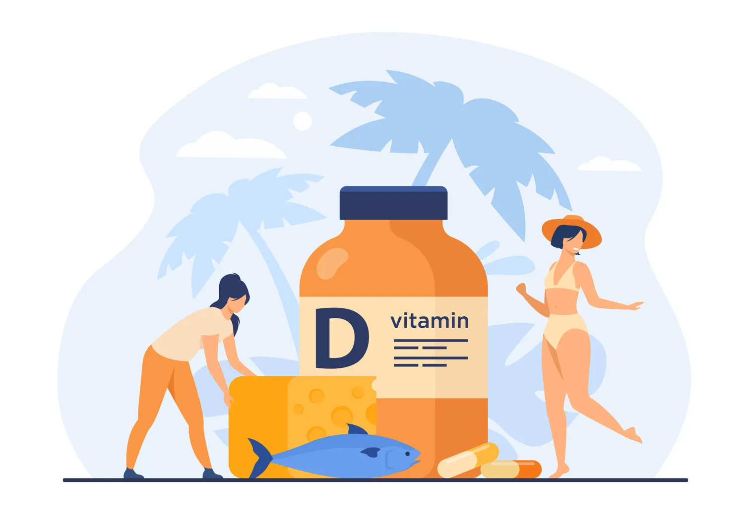 Прием витамина Д летом. Неужели нам не хватает солнышка?