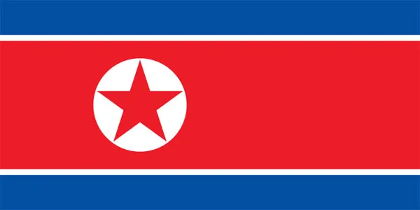 Флаг Корейской Народно-Демократической Республики