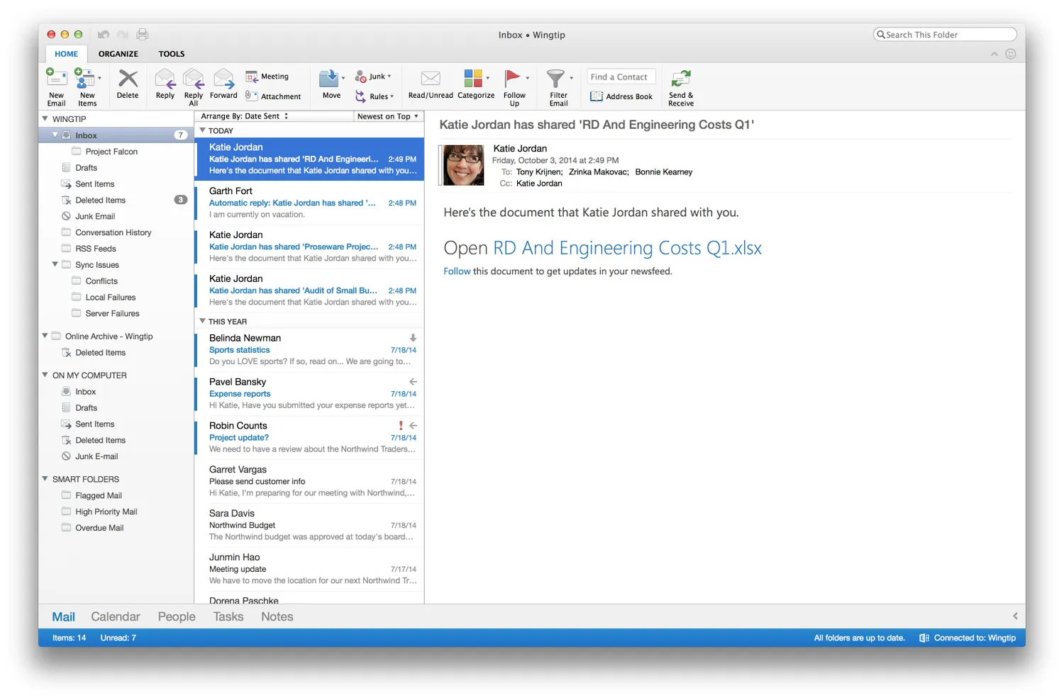 Новый Outlook для Mac доступен пользователям Office 365
