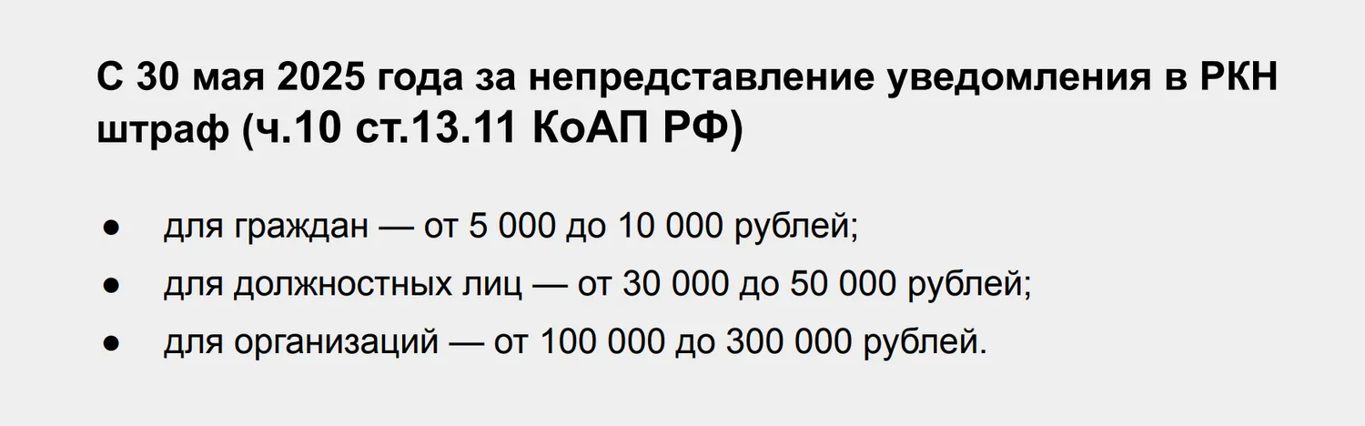 Главные вопросы по персональным данным: как не попасть под штрафы и заполнять уведомления. Конспект вебинара с видео