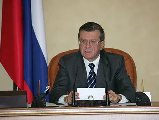Премьер-министр Виктор Зубков. Фото пресс-службы Правительства РФ