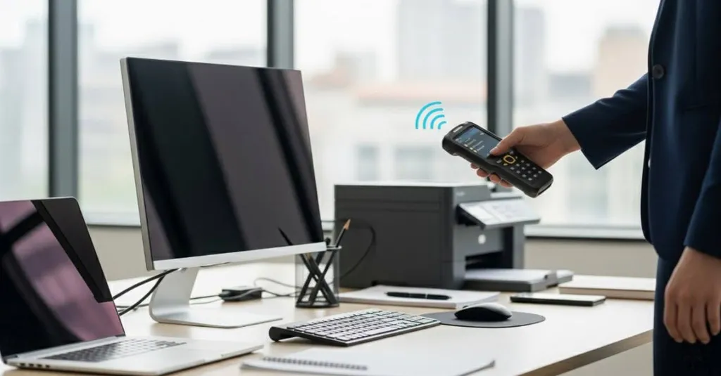 Как оклеить основные средства RFID-метками для быстрой и точной инвентаризации