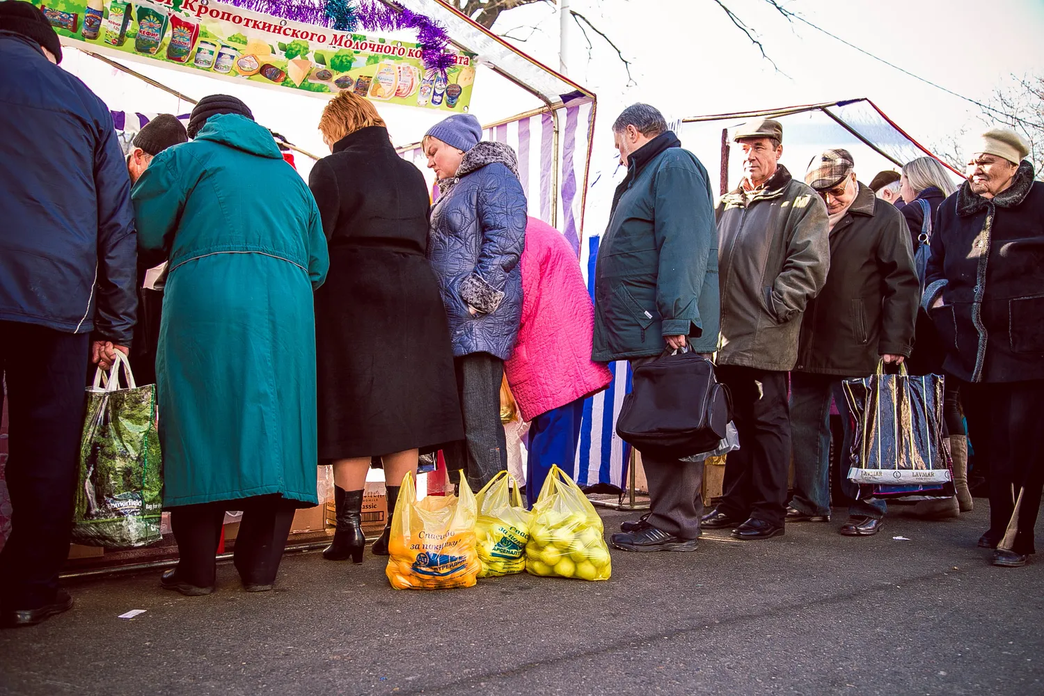 Цены на продукты питания в России растут быстрее, чем в Европе