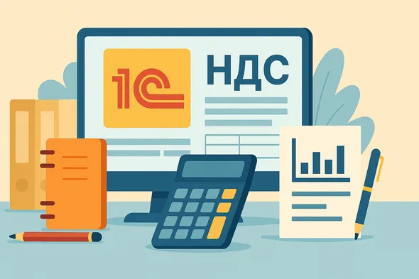 Зачет переходящих авансов по НДС в 2026 году в 1С:Бухгалтерия 3.0