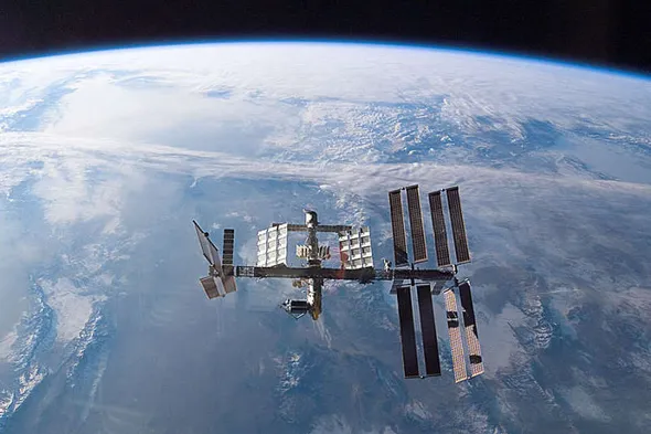 Международная космическая станция. Фото ИТАР-ТАСС