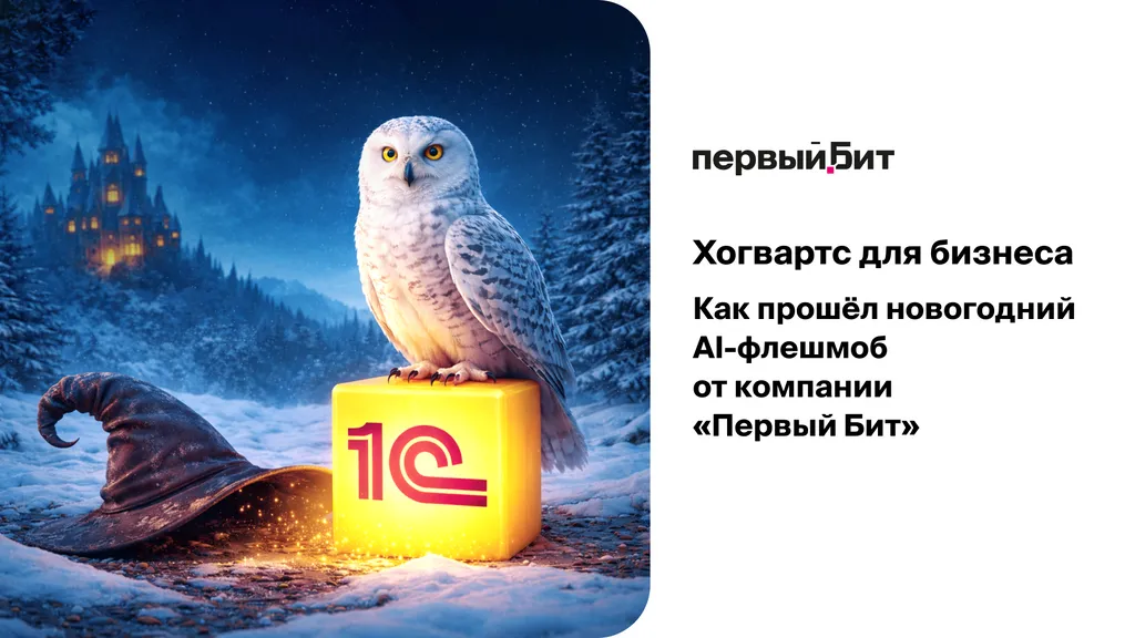 Хогвартс для бизнеса: Первый Бит объединил компании в новогоднем AI-флешмобе