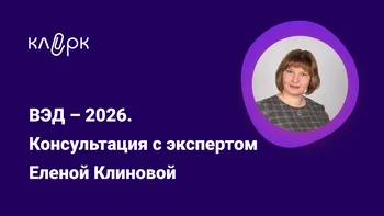 ВЭД-2026. Консультация с экспертом Еленой Клиновой