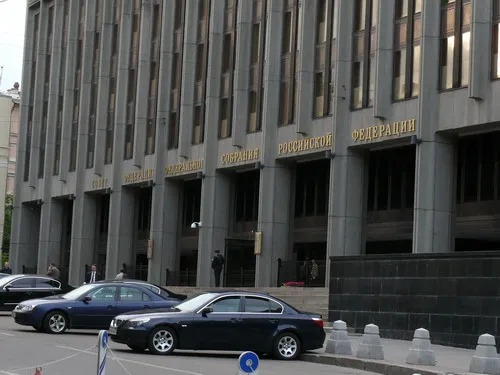 Здание Совета Федерации. Фото ИА "Клерк.Ру"