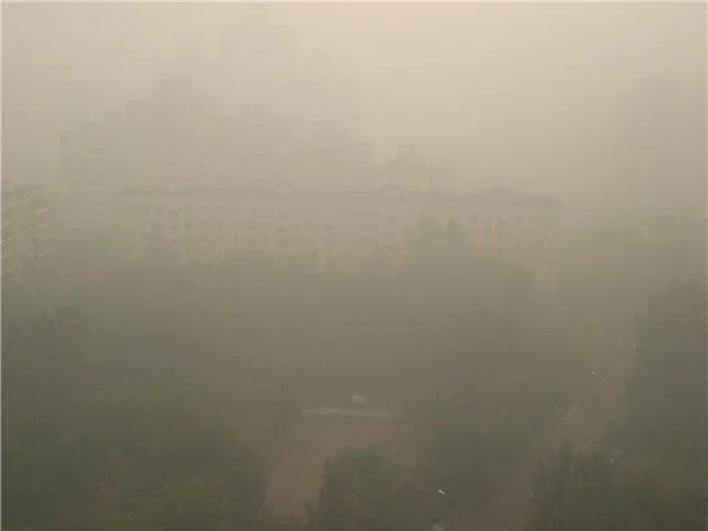 Уровень загрязнения воздуха в столице от смога превысил показатели 2002 года