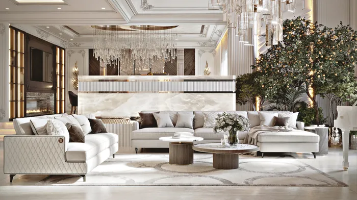 Современная классика (неоклассика) 2025–2026: как создать интерьер мечты — правила, материалы, ошибки