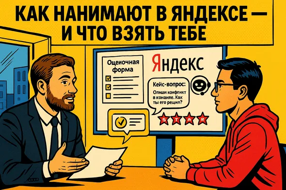 🟡 Как нанимают в Яндексе — и что ты можешь взять себе, даже если ты не IT-гигант.