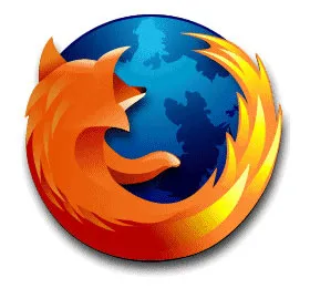 Логотип Mozilla Firefox. Скриншот.