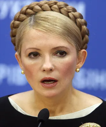Юлия Тимошенко, премьер-министр Украины 
