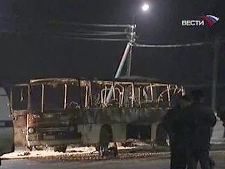 В Северной Осетии взорван пассажирский автобус