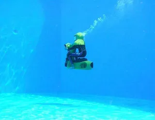 В России создали уникальный подводный мотоцикл