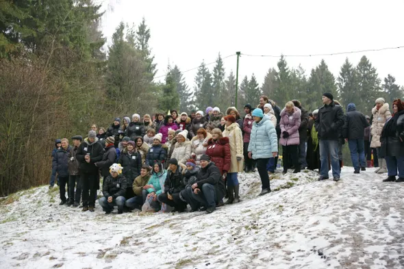 Участники новогодней встречи клерков. Фото блоггера Клерк.Ру SvetaSG.
