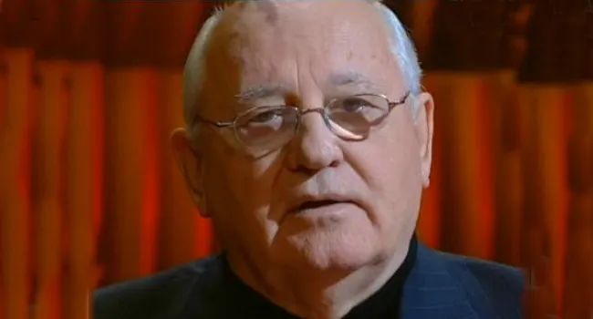 Михаил Горбачев, политик. Кадр Первого канала