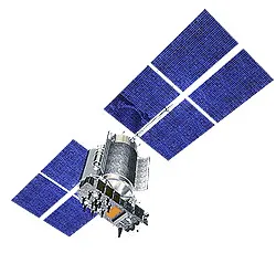 На фото: спутник системы ГЛОНАСС-М