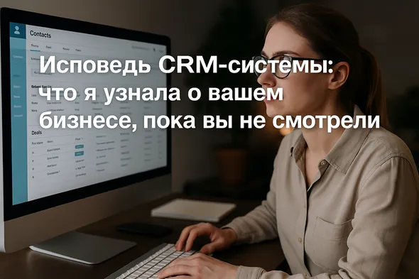 Исповедь CRM-системы: что я узнала о вашем бизнесе, пока вы не смотрели