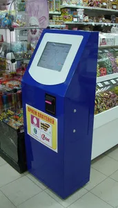 В супермаркетах  поменяются терминалы оплаты