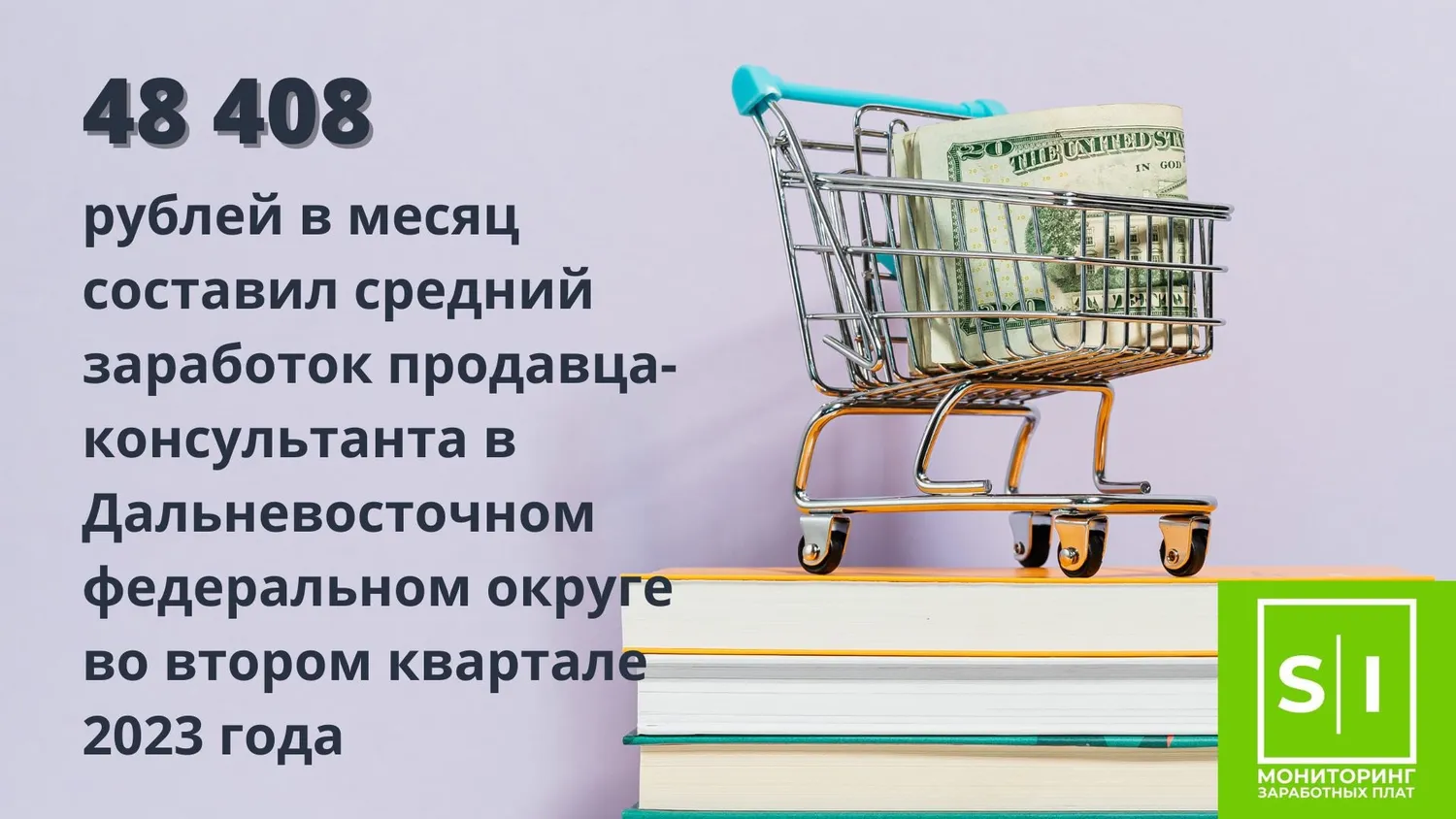 Сколько зарабатывает продавец в Дальневосточном федеральном округе?