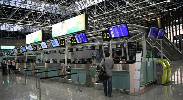 В красноярском аэропорту появился бесплатный интернет