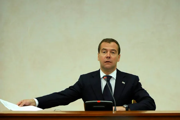 Дмитрий Медведев. Фото Михаила Мордасова, ИА «Клерк.Ру» 