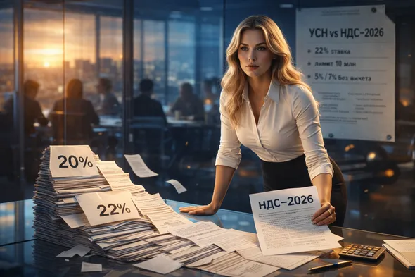 НДС–2026: ставка 22%, кто еще попал на НДС и как бизнесу не перегореть