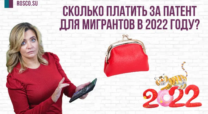 Сколько платить за патент для мигрантов в 2022 году