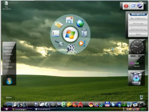 Скриншот прототипа Windows 7