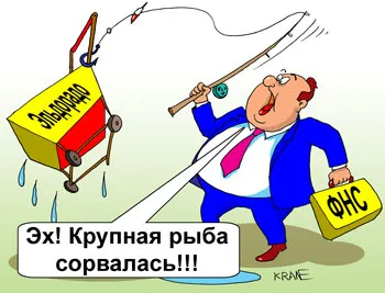 «Эльдорадо» остался без тележки, витрин и стойки для кредитов