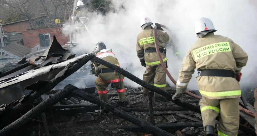 При пожаре в Волгоградской области погибли 5 человек