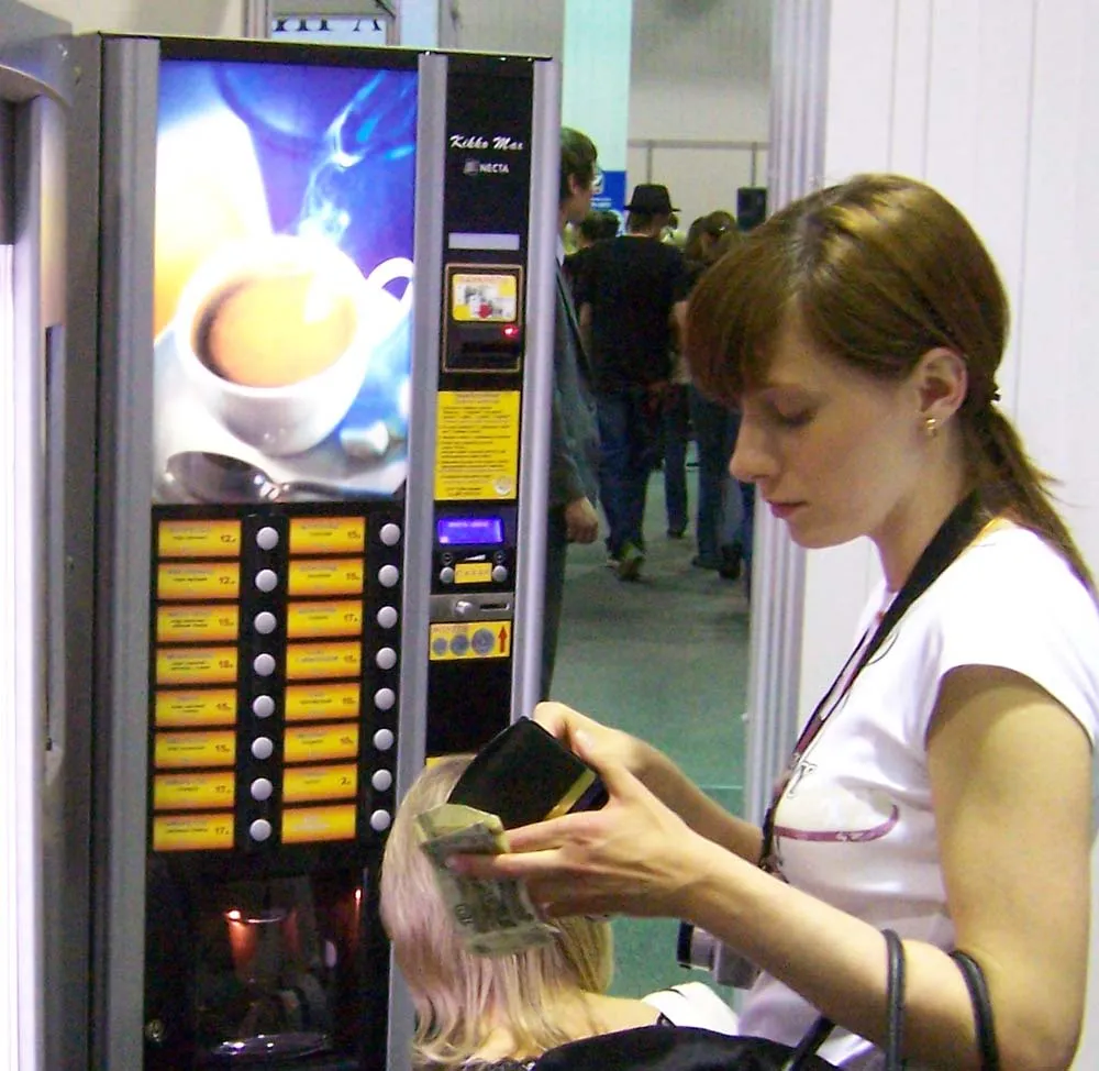 Физические показатели для торговых автоматов