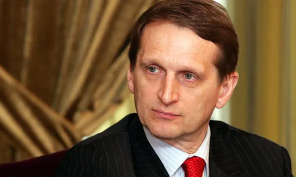 Сергей Нарышкин, спикер Госдумы РФ