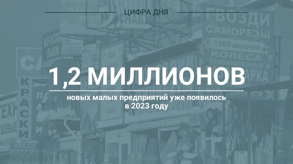 Цифра дня. Про малый бизнес