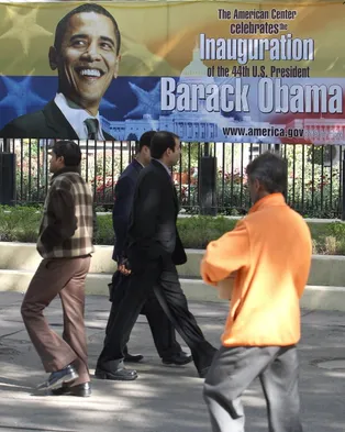 Вашингтон готовится к инаугурации Барака Обамы. Фото AFP