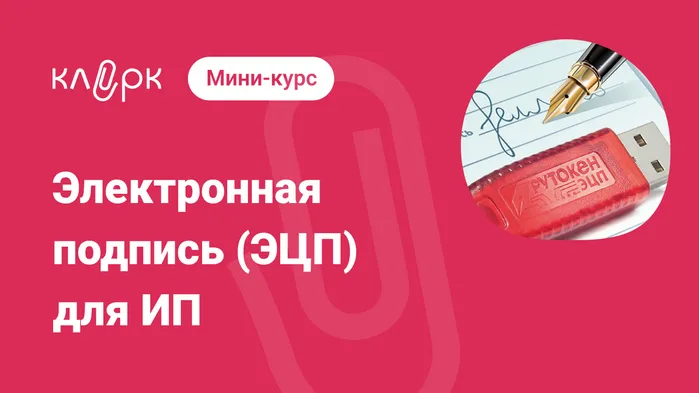 Электронная подпись (ЭЦП) для ИП: зачем нужна, кто обязан получить и как это сделать. Мини-курс