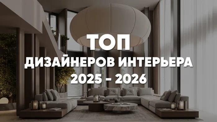 ТОП дизайнеров интерьера 2025 - 2026 — лучшие дизайнеры интерьера России и лучшие дизайнеры интерьера Москвы