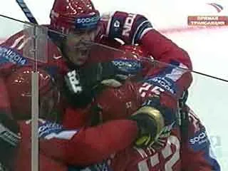 Россия -  в полуфинале ЧМ по хоккею