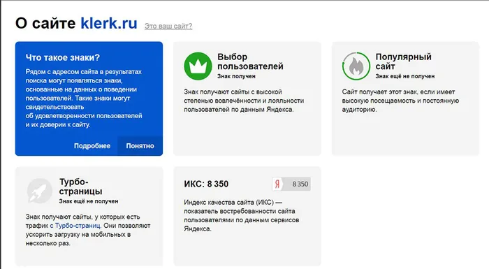 Отзывы о «Клерке» в Яндексе. 90% — позитивные!
