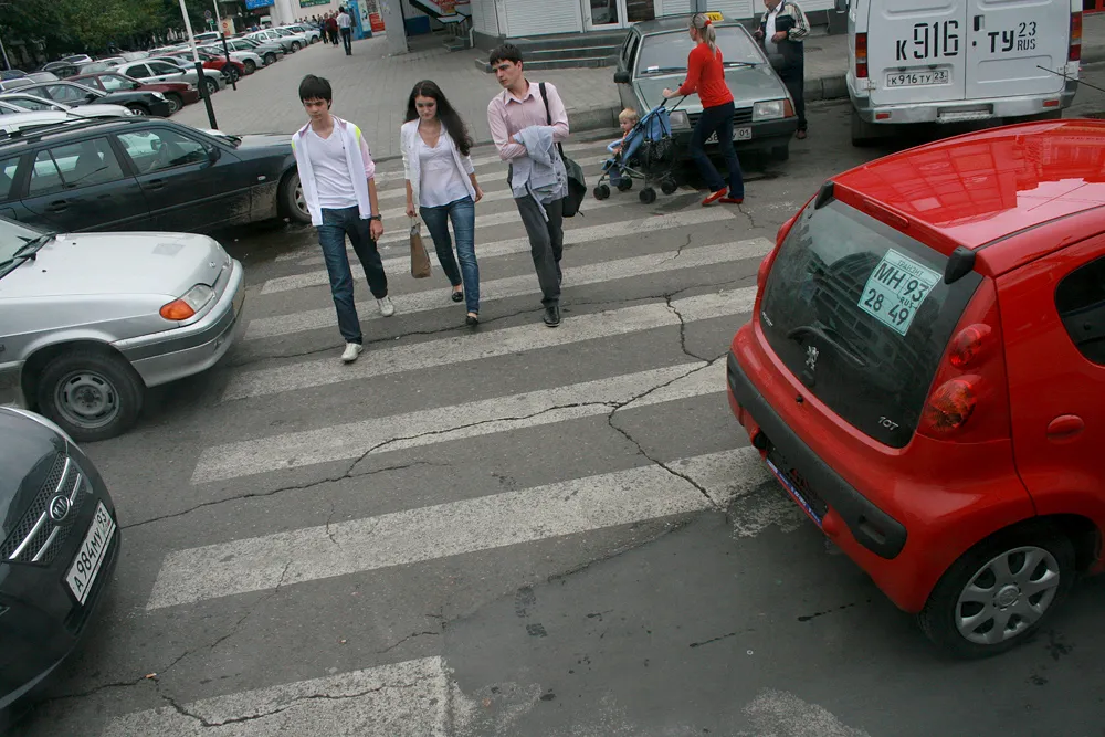 В России увеличилось количество наездов на пешеходов
