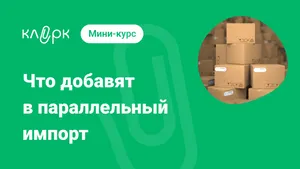 Что добавят в параллельный импорт. Мини-курс
