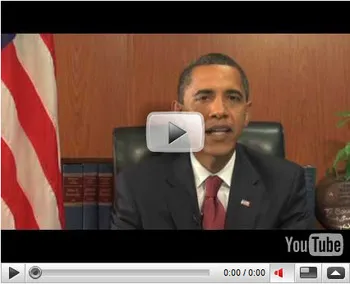 Барак Обама стал видеоблоггером