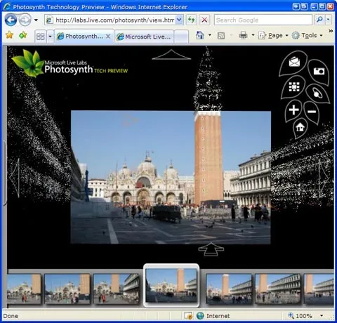 Сервис от Microsoft позволяет смотреть панорамные фото