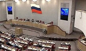 Зал заседаний Госдумы. Фото "Первый канал"
