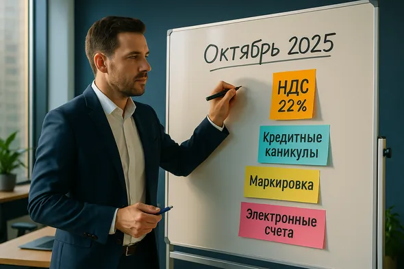 Освобождение от НДС и кредитные каникулы для МСП: что изменилось в октябре 2025 года