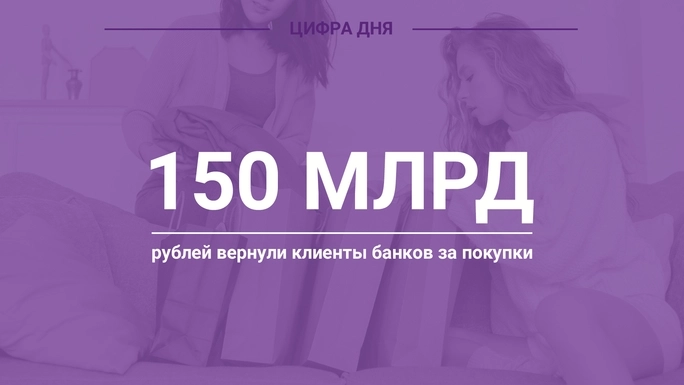 Цифра дня. Сколько миллиардов ушло в кэшбек