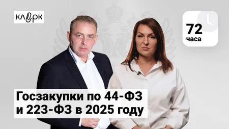 Госзакупки по 44-ФЗ и 223-ФЗ в 2025 году