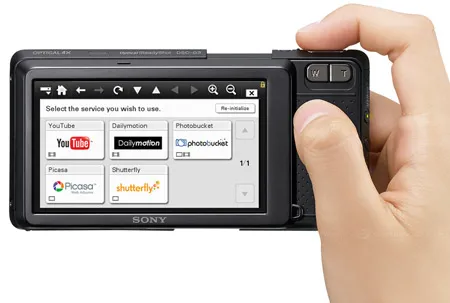 Sony оснастила цифровую камеру браузером
